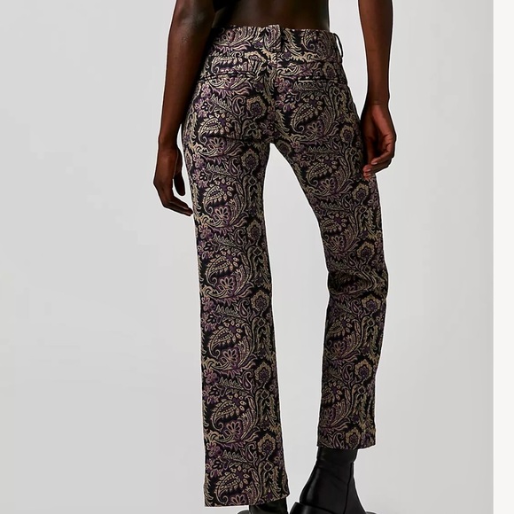 Free People Walker Jacquard Pants - Picture 4 of 8